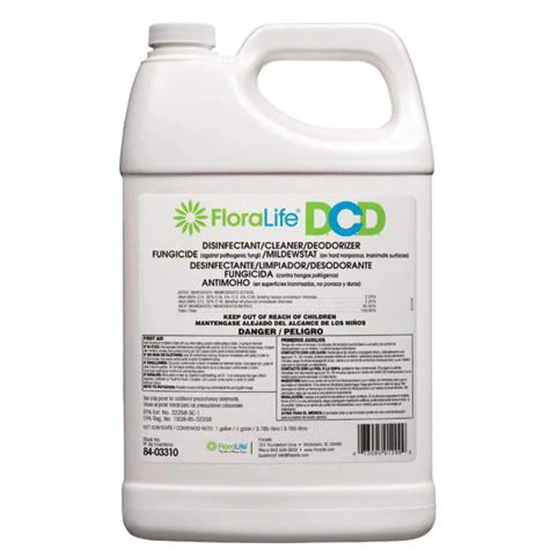 FloraLife® DCD® Cleaner/Disinfectant - 1 gal Jug - Sanitizers